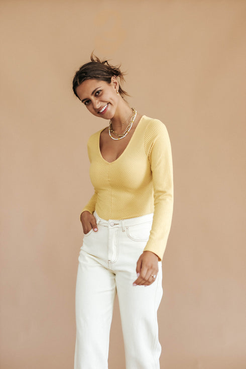 Not Your Hunny Ribbed Bodysuit